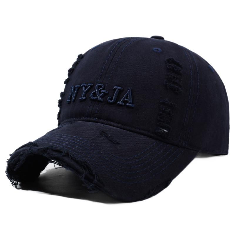 Streetwear Vintage Baseball Cap With Embroidered Letters For Men Women Outdoor Sun Protection