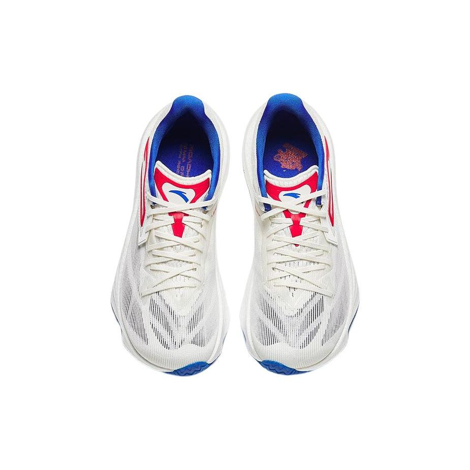 Anta Asphalt Dominator 2.0 Advanced Non-Slip Durable Low-Top Training Running Shoes Men sneaker Gray Blue Red 912525590F-5