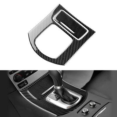Carbon Fiber Modified For Infiniti G35 G37 2007-2013 Car Gear Shift Panel Cover Trim Frame Decoration Auto Interior Accessories