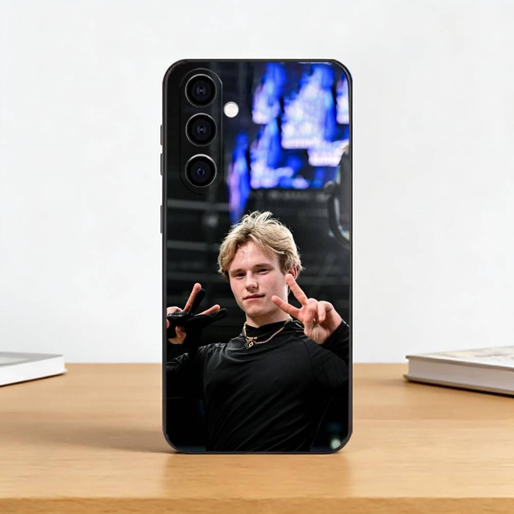 

Figure S-Skaters I-Ilia Malinin Phone Case For Samsung Galaxy A73,A72,A71,A70,A53,A52,A51,Soft Silicone Black Cover Samsung a11