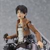 Anime Figure Attack On Titan Eren Jaeger Standing Holding Sword Detachable Model Perfect Toy PVC Collection Desktop Ornaments 14CM