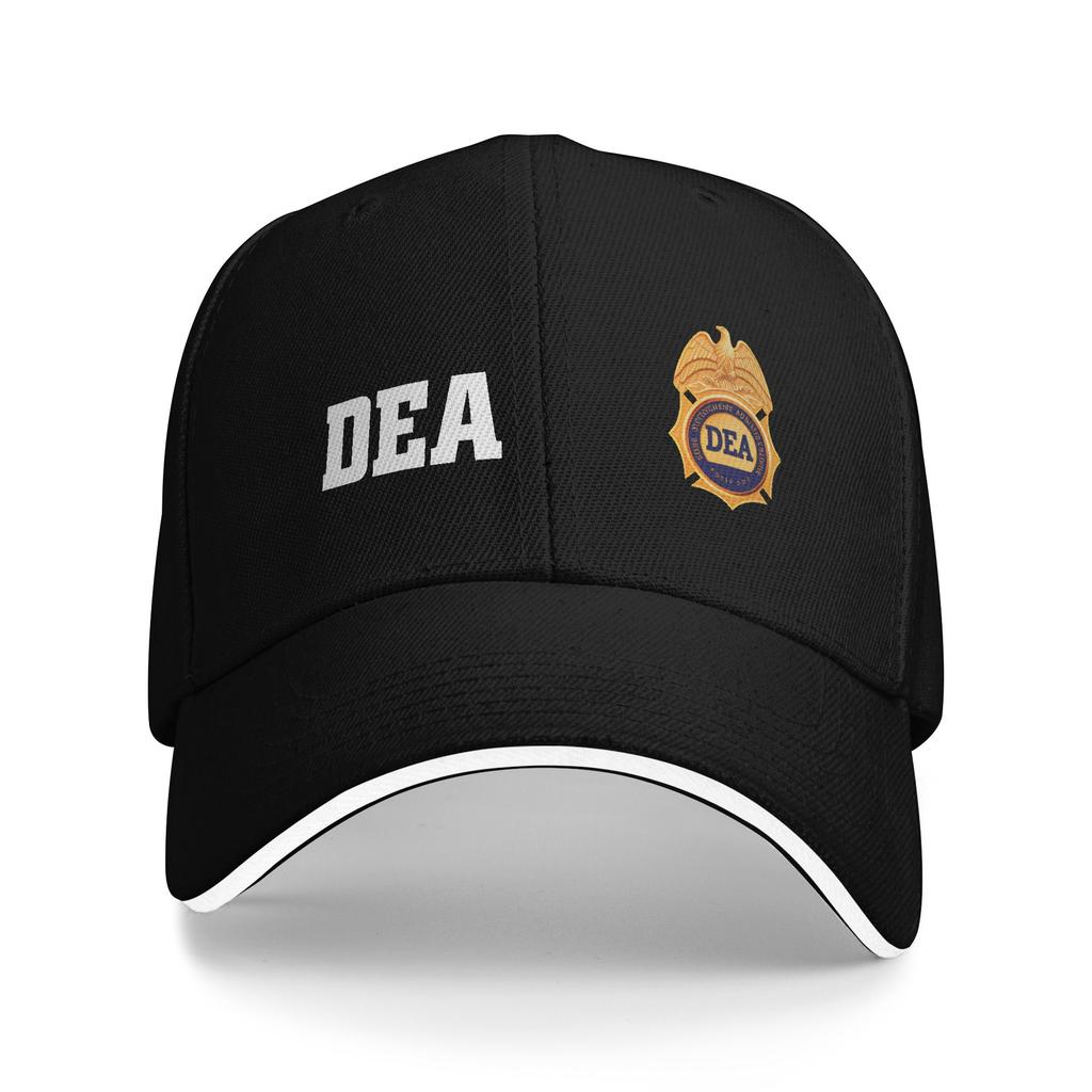 DEA US Federal Interdiction Agency Casual Baseball Cap Hunting Camping Trucker Hat Summer Hot Sale Men DIY Print Baseball Caps