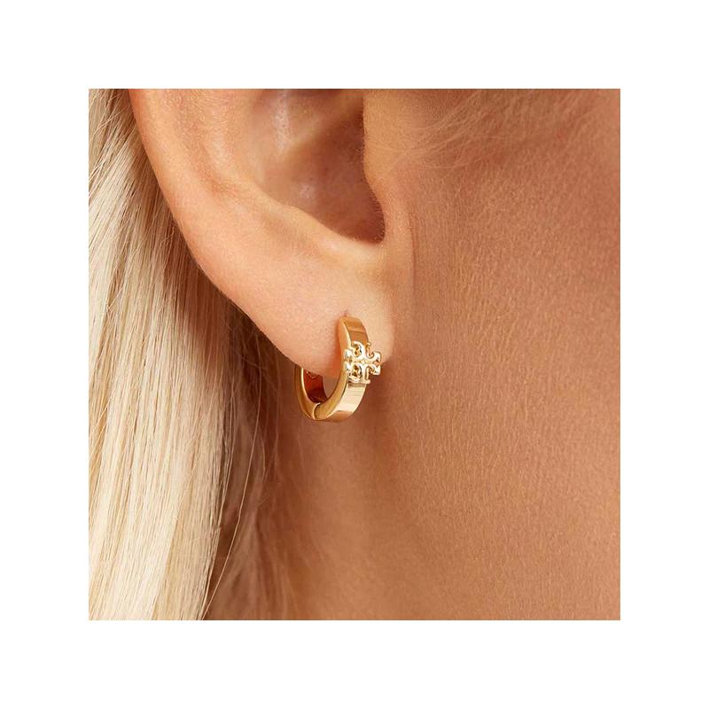 Tory Burch Solid Elegant Earrings Women earrings Gold 155514-720