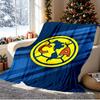 Club America Pattern Blanket for Home Decoration, Bed, Sofa, Car Travel, Camping, Suitable for All Seasons, Birthday Christmas Gift