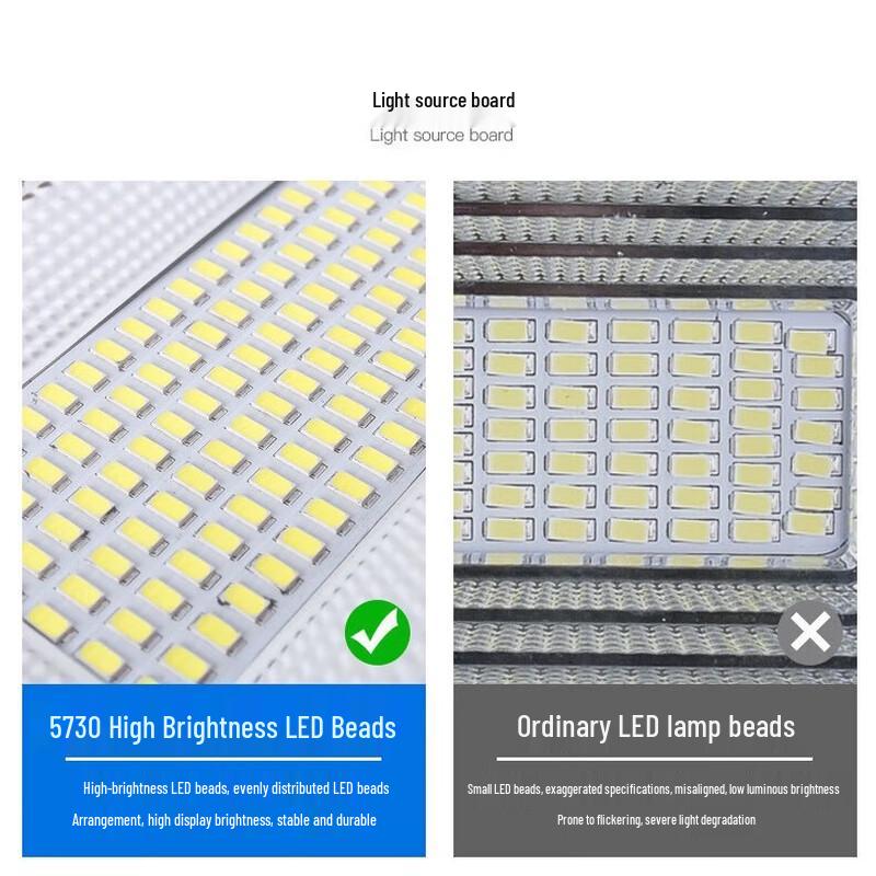 UOSU Solar-LED Straßen- und Gartenleuchte