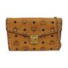 [Pre-Owned] Patricia Visetos Rhinestone Letter Eagle Print Pvc Chain Envelope Shoulder Crossbody Wallet - Fair #105W5NM