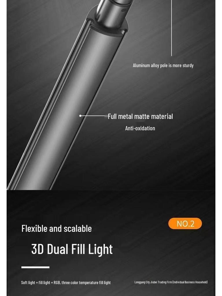 2025 Luxury All-Metal Selfie Stick & Tripod for Steady Video and Photos