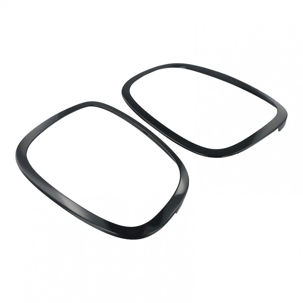 For Mini F55/F56/F57 14-21 Gloss Black Headlight+ Taillight Rings Trim