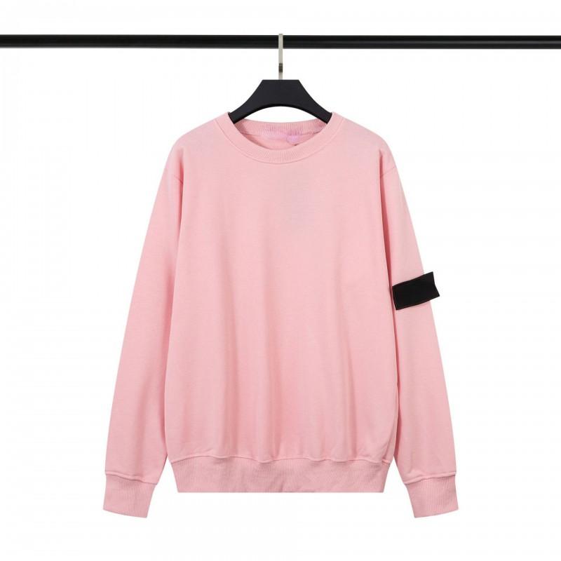 Basic Plain Hooded Sweatshirt Men Women 360g Cotton Loose Fit Casual Streetwear