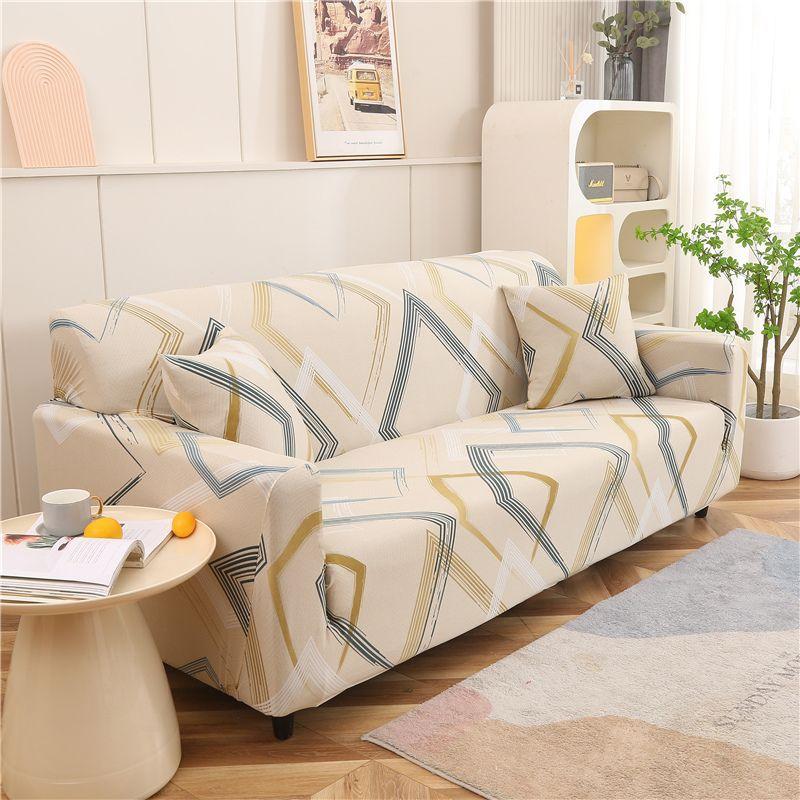 Beanbag Cover Cover Fully Surrounded Elastic All Wrapped Cover Full Set Four Seasons Universal Living Room Old-Fashioned Sofa Slipcover