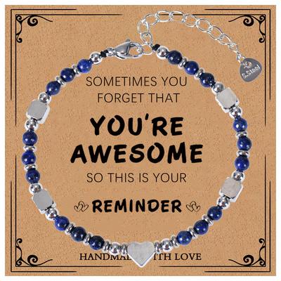 2025 Graduation Bracelet Gift for Her Graduation Bracelets for Women Girls Middle High School College Graduates Meaningful Cards