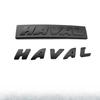 for Haval H6 GT logo Car Front Network Black Logo Emblems For GWM Great Wall Generation Haval H6 GT QK1