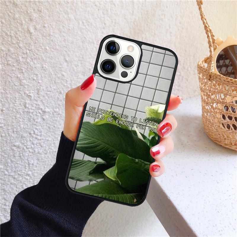

green pale Phone Case for iPhone 17 Air 16 15 14 12 13 PLUS 11 PRO MAX Back Cover Fundas Shell iPhone 11pro max