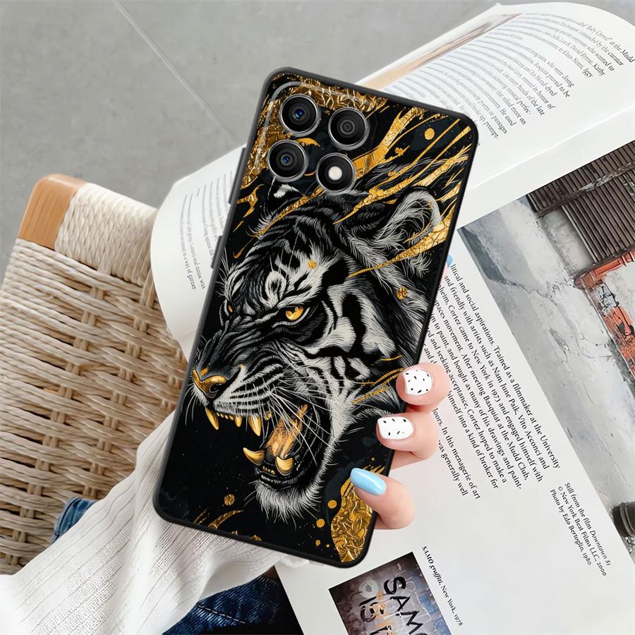 Cool Tiger Leopard Case for Honor X8 X9a 70 8X X5b 200 400 Lite Magic5Lite X7 X6 90 Funda Phone Cover