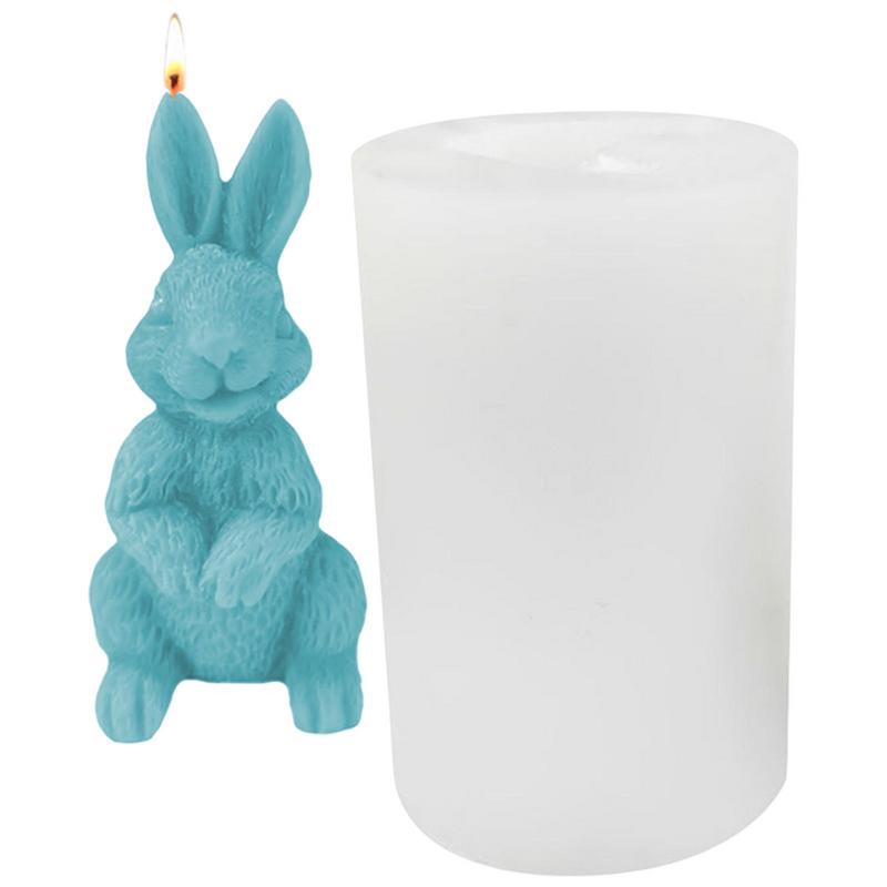 

Silicone Candle Mold 3D Rabbit Candle Silicone Molds Easter Resin Mold Rabbit Soap Mold Silicone Mold For Aromatherapy Candles United States