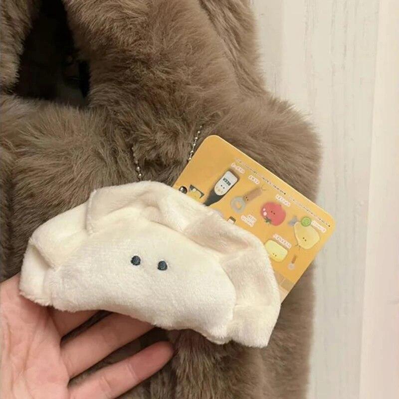 

Милые бежевые маленькие глаза, клецки, забавная плюшевая кукла для девочек, студентов, школьные сумки, подвески, модная сумка через плечо, украшения для женщин