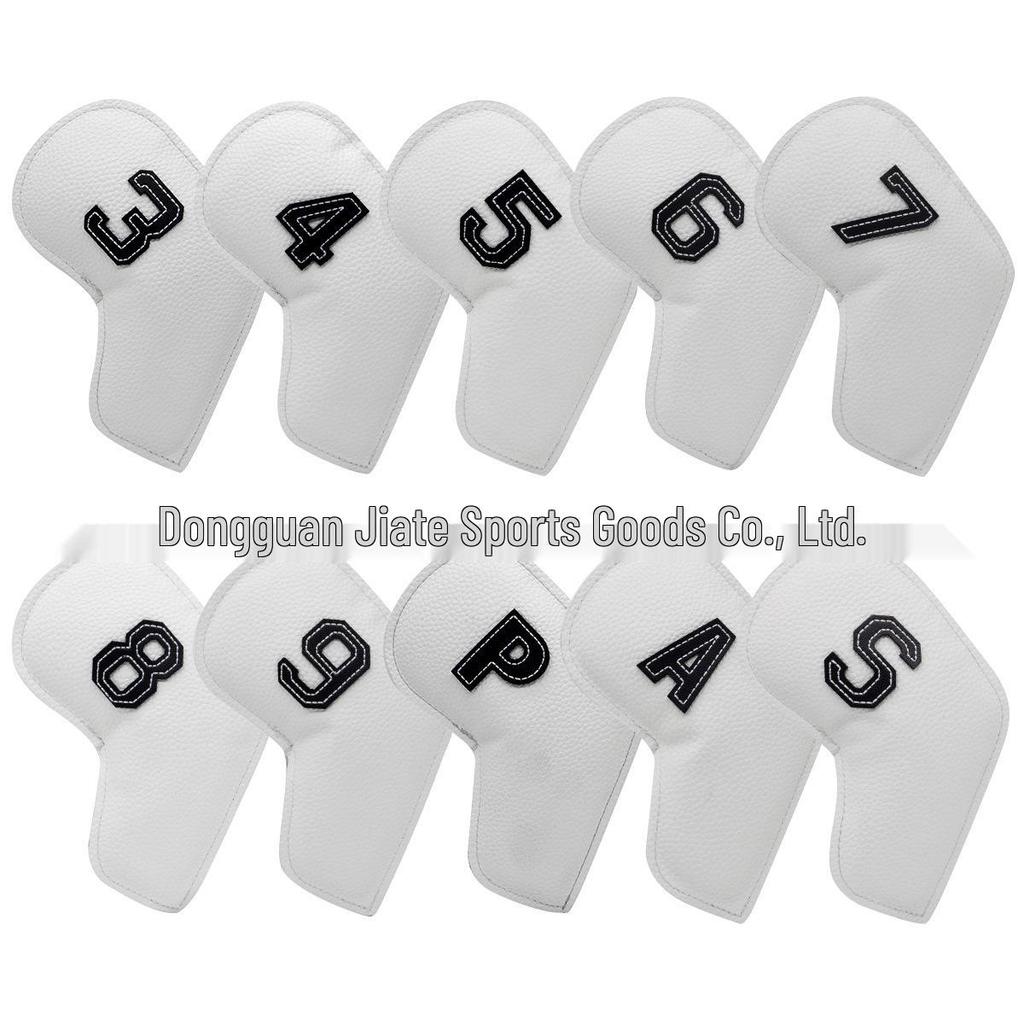 Oil Edge PU Golf Iron Head Protective Cover
