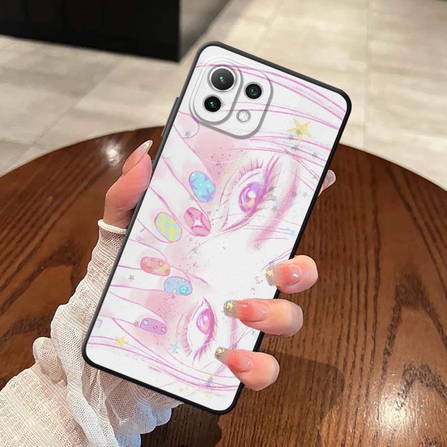 Retro Fashion Anime Eyes Case for Xiaomi Mi 13 Lite 12X 12T Pro 10T 12 14 11T 11 Funda Phone Cover