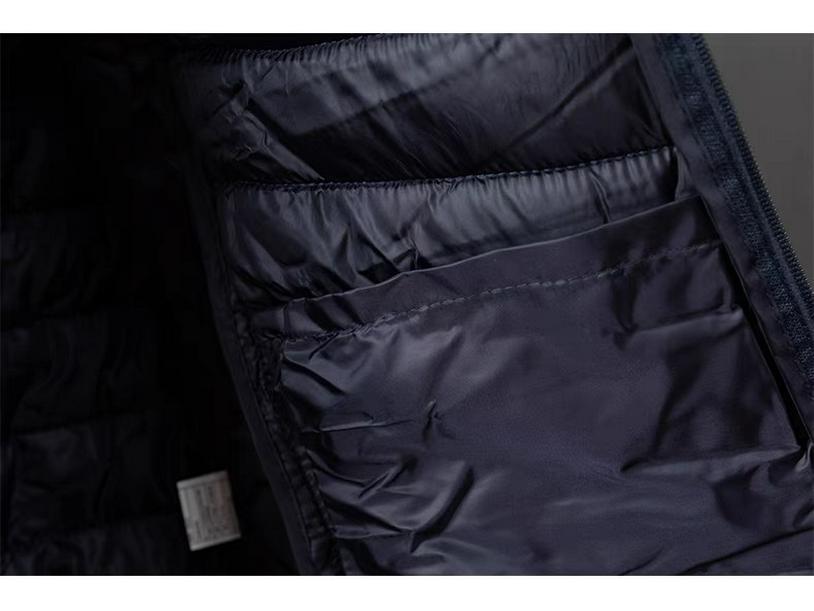 2025 Men's Stand-Collar Down Cotton Jacket: Short, Loose-Fit, Winter Fashion, Casual, Windproof & Warm