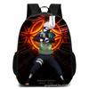 Naruto Peripheral Schoolbag Naruto Sasuke European and American Elementary and Middle School Students Backpack Cartoon Animation Computer Bag