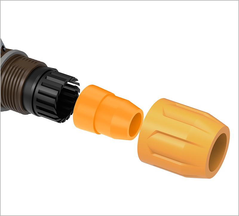 Wtyk Zasilania Power-In  Ip65 Roxtone Rac3Fci-Wp