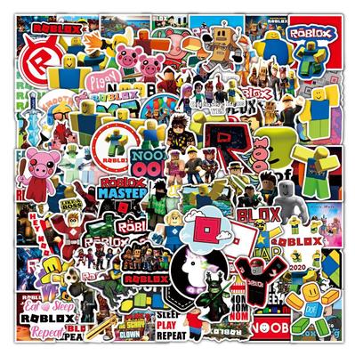 Roblox Stickers 100 Pcs Self Adhesive Water Resistant Vinyl Decals Designed For Laptop Luggage Notebook Children Activity Fans Creative Stickers