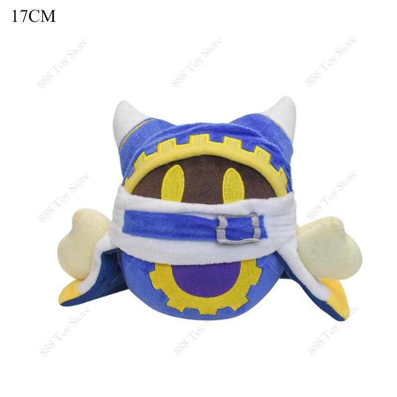 Peluches Kirby Pain Mignon Kirby Cuisinier Magolor 30e Étoile Kirby Étoile Fantôme Ciel Étoilé Animal en Peluche Gris Peluche Cadeau de Noël pour Enfants