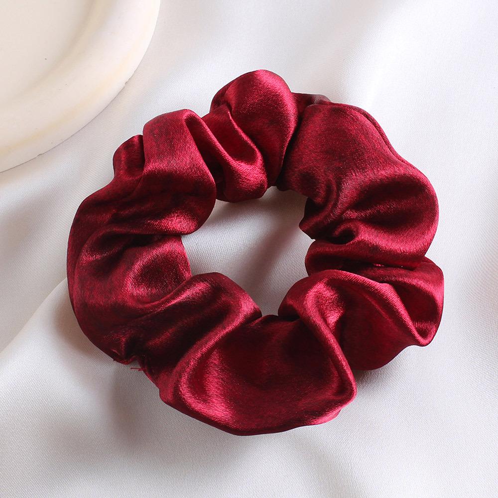 Vintage High-Elastic Korean Hairband and Scrunchie Set