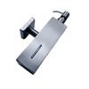 304 Stainless Steel Gold Brushed Square Hand Soap Dispenser Portable Lotion Bottle Shampoo Press Bottle Bathroom Accessories