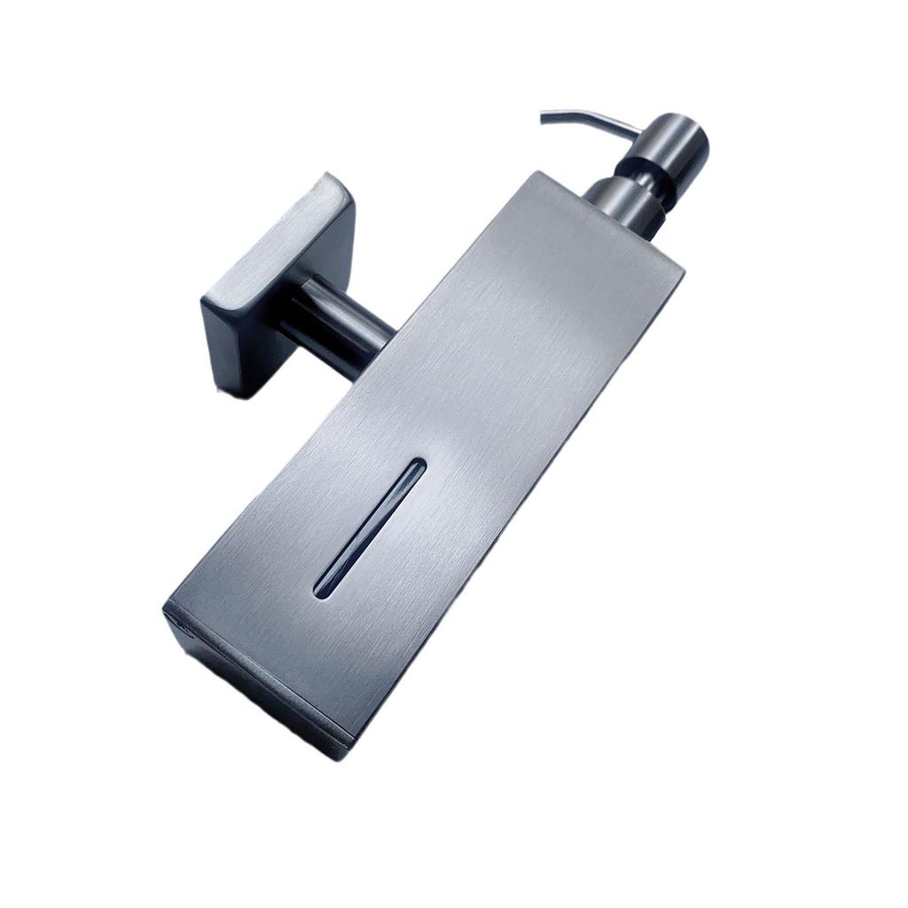 304 Stainless Steel Gold Brushed Square Hand Soap Dispenser Portable Lotion Bottle Shampoo Press Bottle Bathroom Accessories
