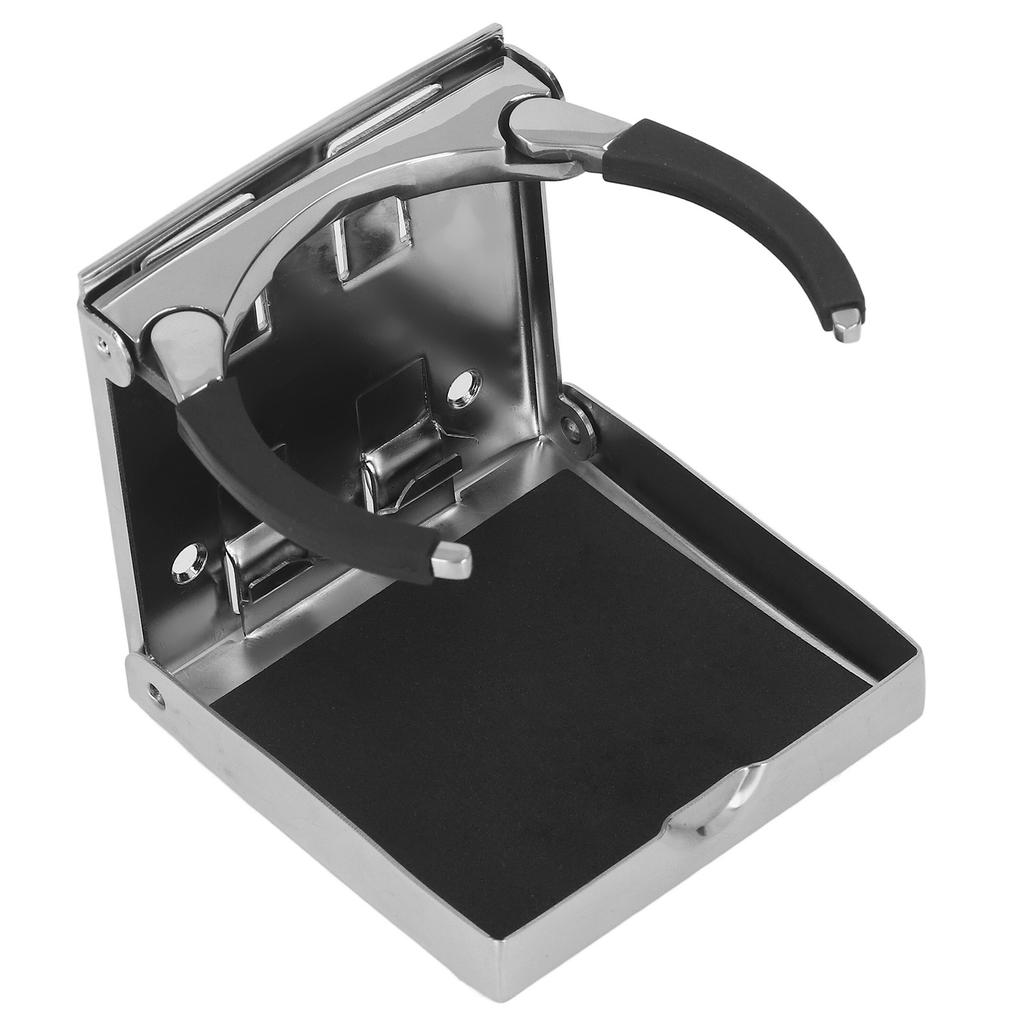 Foldable Cup Holder Water Drink Cup Stand Stainless Steel Mount for Boat Yacht Car