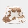 2023082062  Cow Painting Fleece Bucket Hats 8 Colors