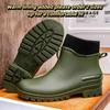 Short Rain Boots Waterproof Non-slip Ankle Rubber Shoes For Outdoor Work Kitchen