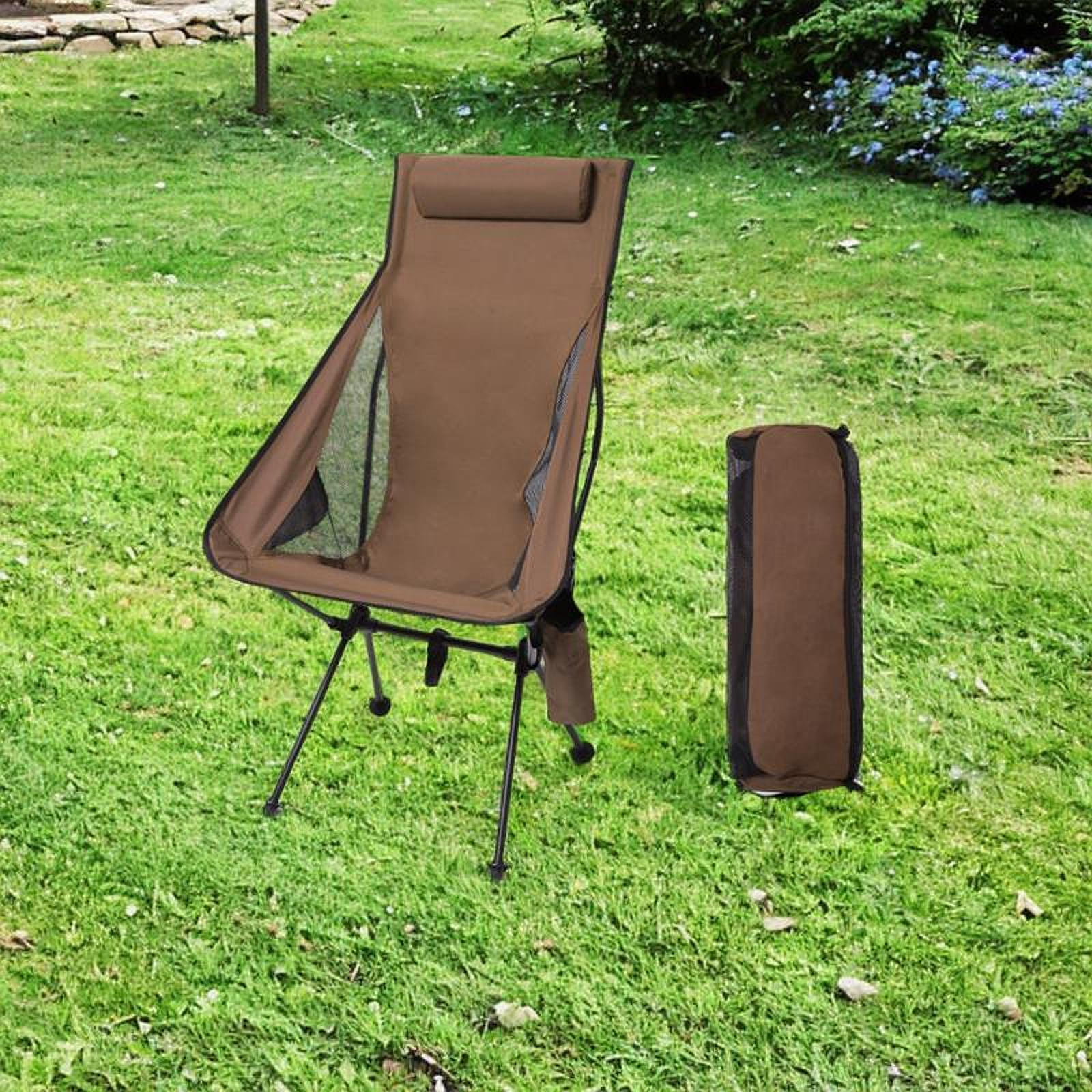 

Складной пляжный стул, прочный дышащий стул для рыбалки с боковыми карманами для путешествий, пикника, походов кофейный