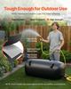 Water Storage Bladder, 113L Portable & Collapsible Water Storage Bag, Wear-Resistant 1000D PVC Soft Waters Bag, Leakproof Camping Tank Containers for