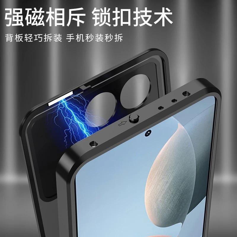 Alloy Metal Lens Protection Case For POCO X6Pro X7 Pro Transparent Tempered Glass Hard Shockproof Cover Bumper For POCO F7 Ultra