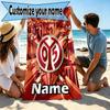 Custom Name Personalized 05 1FSV Mainz 05 Print Beach Towel, for Trip Camping Beach Party Home Decor, Birthday Gift for Family & Friends