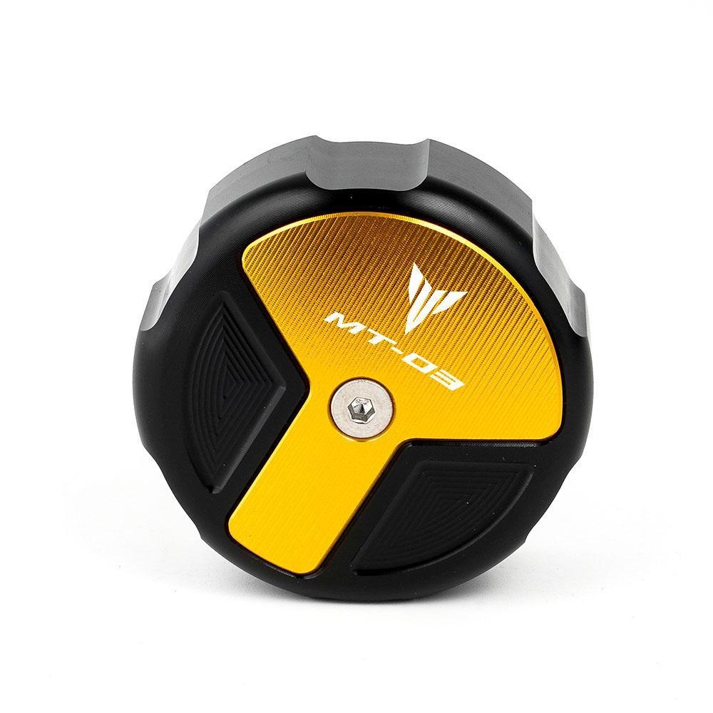 For YAMAHA MT03 MT 03 MT25 MT-25 2015- Rear Brake Reservoir Cylinder Cover Motorcycle Oil Fluid Cap