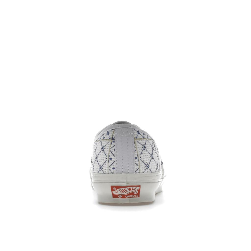 Vans Kith x OG Authentic LX Azulejo Tile Unisex Sneakers White VN0A4BV9WHT