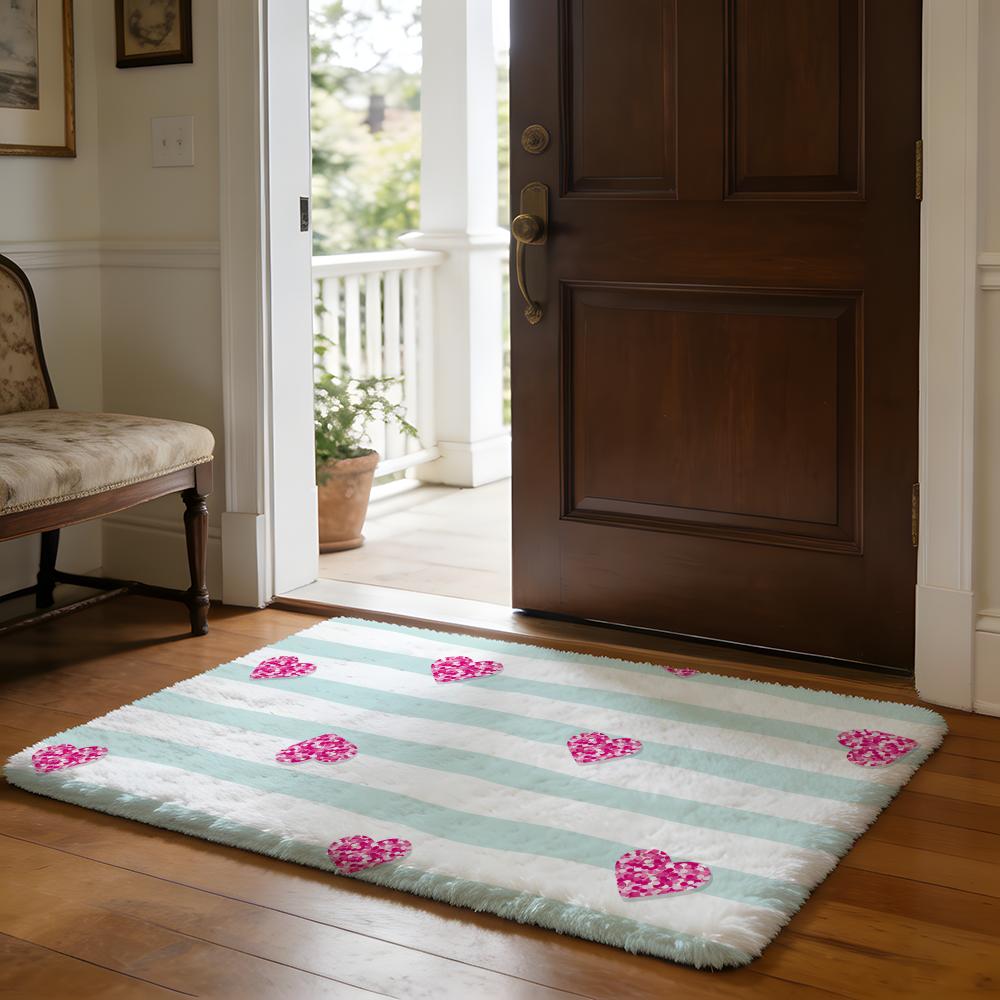 

Floor Mat Soft Flannel Rug Non Slip Absorbent Mat for Bathroom Bedroom Home Decor Hot Singer T Taylor Fun S Swift 50x80cm
