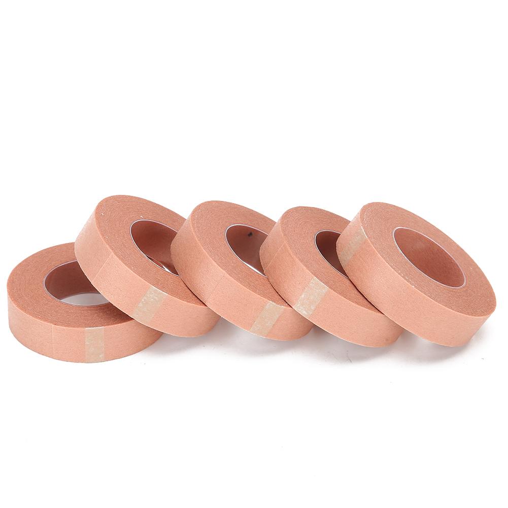 5pcs Eyelash Extension Tape Non Woven Fabric Grafting Eyelash Tape Eyelash Extension Tools(1.25cm )