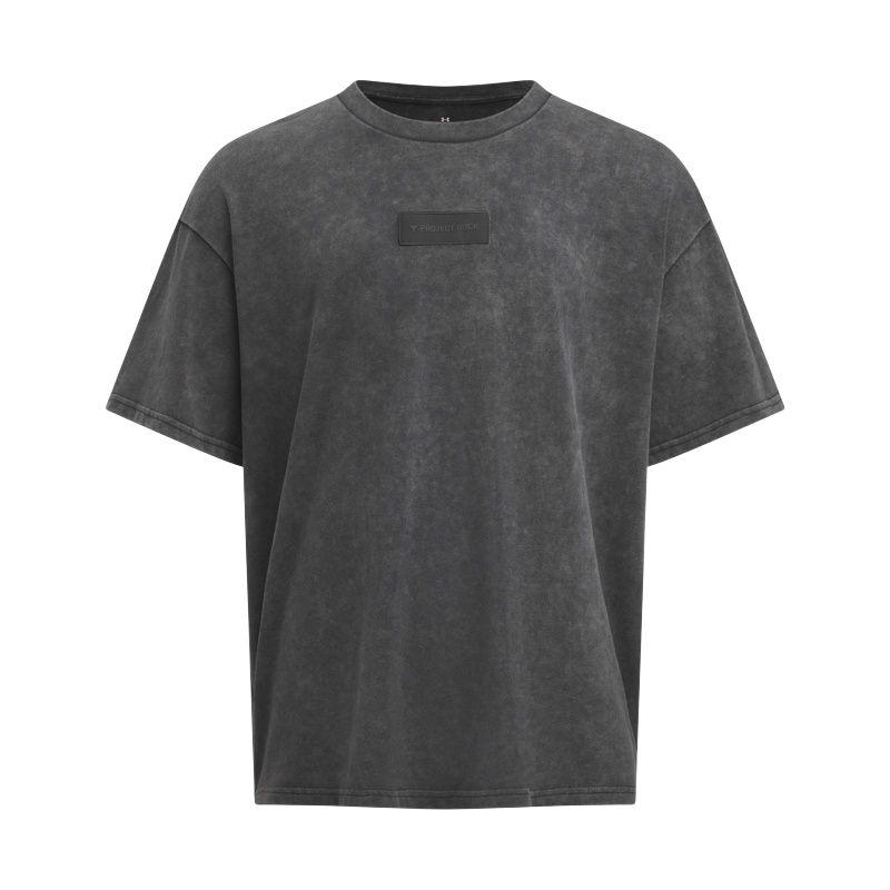 

Under Armour Project Rock Модная футболка с круглым вырезом, удобная футболка с коротким рукавом, мужские топы 6006763-001 XL