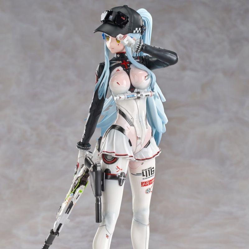 24Cm Game Girls' Frontline Hk416 Figurine Cute Girls Figures Statue Collection Model Table Decoration Model Doll Birthday Present Toys