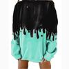 Sweatshirt Women Tops Plus Size Long Sleeve Tie-dye Casual Pullover Tops Autumn Winter Clothes Women