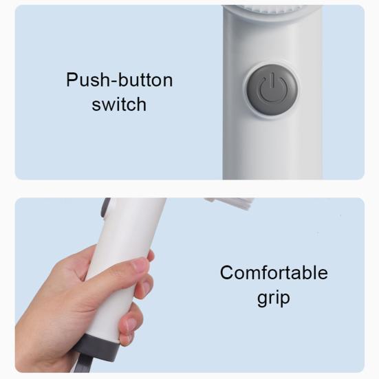 Cordless Cleaning Brush Rechargeable Quick Charging Electric Spin Scrubber with 360-Degree