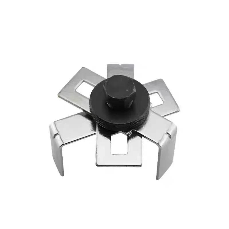 3 Jaws Adjustable Oil Fuel Pump Tank Lid Lock Ring Sender Spanner Wrench Removal Tool for Automotive Maintenance