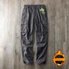 Outdoor Multi-pocket Overalls Men's Spring and Autumn Straight Loose Casual Mountaineering New Summer Thin Pants