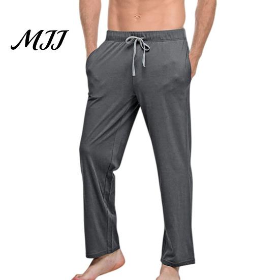 Straight Fit Sweatpants for Home Men Loose Sweatpants, Leg Joggers, Drawstring Waist Athletic Comfortable Lounge Pants Trousers Gym Workout,
