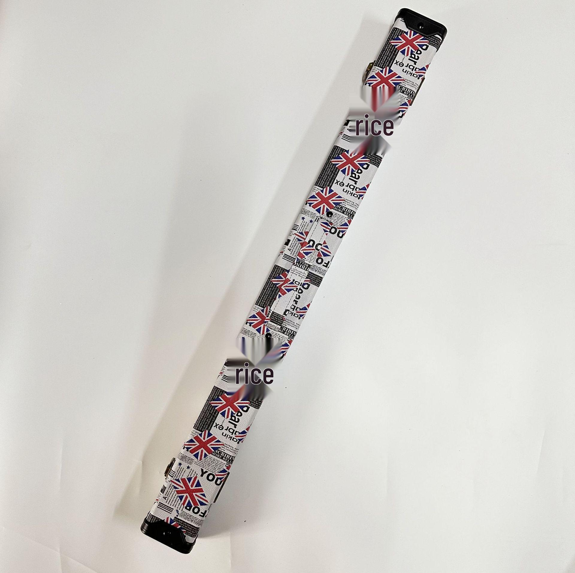 Billiard Cue Case: 1/2 Split, Nine-Ball, Small/Large-Tip Storage Bag