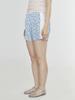 ADOREBELLE Flower Terry Shorts - Sky Blue